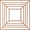 Ekena Millwork Raven Wood Fretwork Pierced Ceiling Medallion, Cherry, 36"OD x 13 1/4"ID x 3/8"T CMWP36X36X0375RACH - alternate 2
